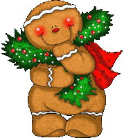 Baking Gingerbread House Sticker