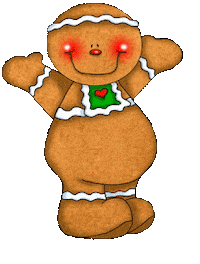 Baking Gingerbread House Sticker