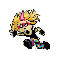 Hold On Hello Sticker by Craniacs World