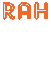 Orange And Black Sticker by Princeton University