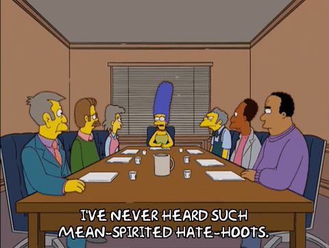 mean marge simpson GIF