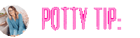Pottytip Sticker by Pottytrainingconsultant