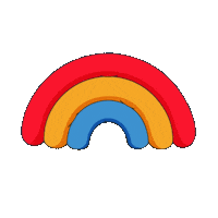 Anya_Hindmarch rainbow chubby anya anya hindmarch Sticker