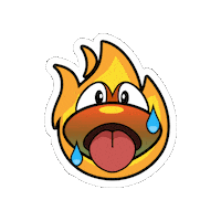 Fire Sweat Sticker by Preston Automotive Group