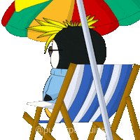 Beach Day Summer Sticker by Pudgy Penguins