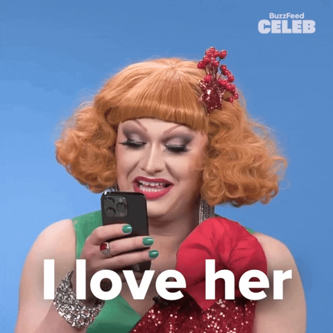 I Love Her Phone GIF by BuzzFeed