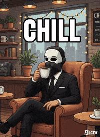 Chilling Coffee Break GIF by ABCNT