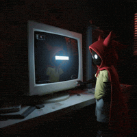 Red Hood Cape GIF by G*BOY