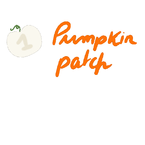 Pumpkin Patch Baby Sticker