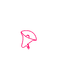 langme surprise arrow talk megaphone Sticker