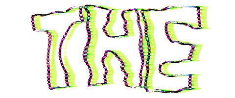 Art Glitch Sticker