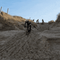 BeukersBikeCentre bike crash wasted storm bikes GIF