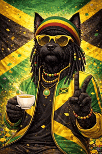 Bob Marley Football GIF by Terry Toto