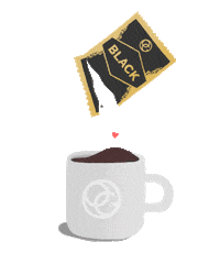 Coffee Tea Sticker by ORGANO™