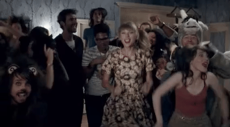 taylor swift dancing GIF