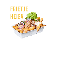 Pieperz food eten friet veghel Sticker