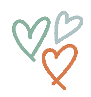 LaurenDeKing love heart hearts amo Sticker