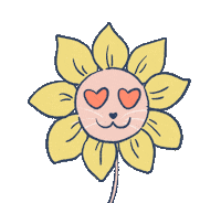 surmontlii love flower meow sunflower Sticker