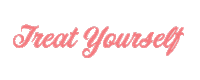 Self Care Treat Yourself Sticker by FX Studios