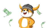 Money Laughing Sticker by FLOKI