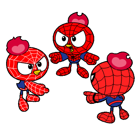 Blaming Spider-Man Sticker