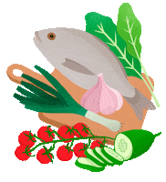 Food Cooking Sticker