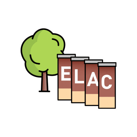 Cartoon College Sticker by ELAC Huskies
