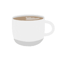 clearbeing coffee tea cafe mug Sticker