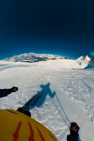 Skiier Falls Into Crevasse