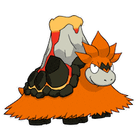 Volcano Mega Camerupt Sticker by Pokémon
