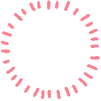 Pink Circle Sticker