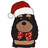 Pets Santapaws Sticker