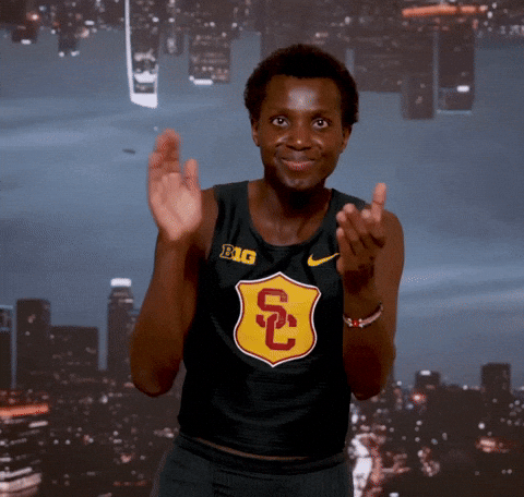 Track And Field GIF by USC Trojans