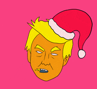 Donald Trump Christmas GIF by TRIPPIESTEFF