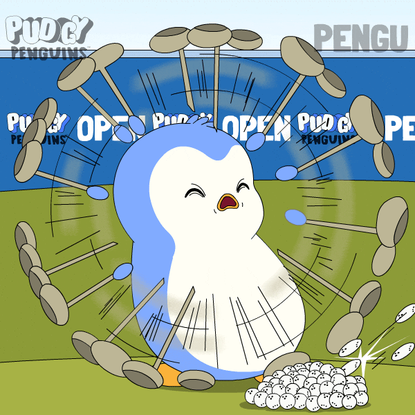 Golfing Hole In One GIF by Pudgy Penguins