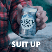 Busch Light Suit Up GIF by Busch Beer