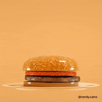 randycano food hungry burger mcdonalds GIF