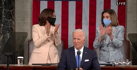 Joe Biden Applause GIF by GIPHY News