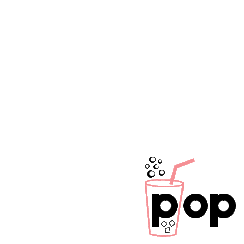 popdrinks genie cheers pop drinks Sticker