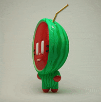 Mrkatandfriends fun loop look fruit GIF