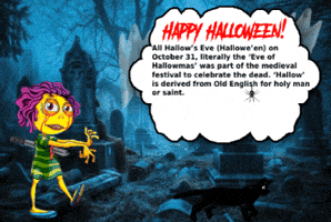 Black Cat Halloween GIF
