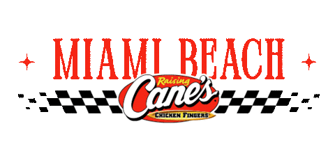 Rarsing Canes Race Day Sticker by Raising Cane's