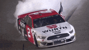 happy american flag GIF by NASCAR