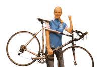 Bike Hello Sticker by Omrop Fryslân