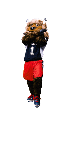 Mascot Bison Sticker by Utah Tech University