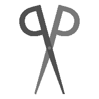 Scherenmanufaktur-PAUL clap cut sewing scissors Sticker