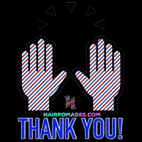 Barber Shop Thank You GIF by Hairpomades