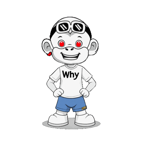 Y How Come Sticker by Zhot Shop