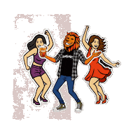Happy Leon Sticker
