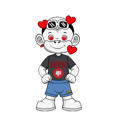 Broken Heart Not Today Sticker by Zhot